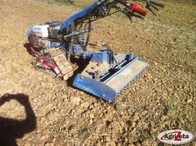 ferro su BCS 740 con erpice rotante